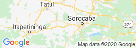 Aracoiaba Da Serra map